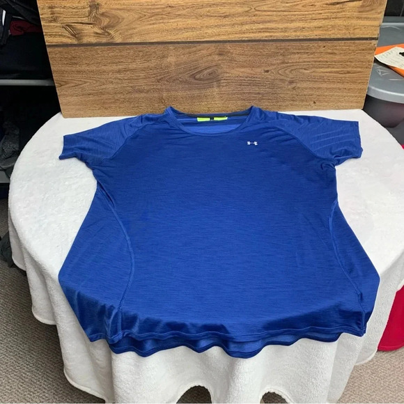 Under Armour blue tee shirt size XL heatgear - Picture 8 of 8